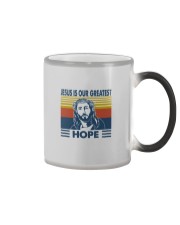 JESUS IS OUR GREATEST HOPE Color Changing Mug thumbnail