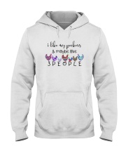 I LIKE MY PECKERS AND MAYBE 3 PEOPLE Hooded Sweatshirt tile