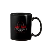STAY BACK I DON'T LIKE PEOPLE Mug thumbnail
