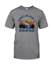 HOOKED ON BEING A DAD Classic T-Shirt front