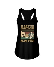 BEST Great Dane MOM EVER Ladies Flowy Tank thumbnail