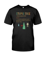 STUPID TREE DISC GOLF Classic T-Shirt front