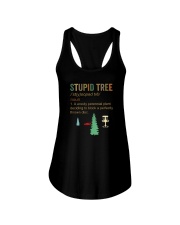 STUPID TREE DISC GOLF Ladies Flowy Tank tile