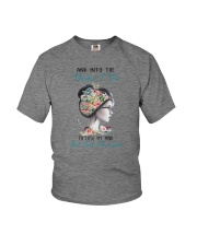 AND INTO THE GARDEN I GO Youth T-Shirt tile
