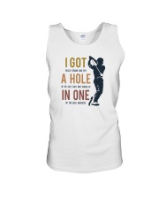 I GOT A HOLE IN ONE Unisex Tank tile
