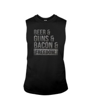 BEER GUNS BACON FREEDOM Sleeveless Tee tile