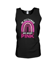IN OCTOBER WE WEAR PINK Unisex Tank thumbnail