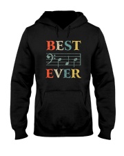 BEST MUSIC NOTES DAD EVER Hooded Sweatshirt thumbnail