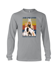 AND SHE LIVED HAPPILY EVER AFTER CATS Long Sleeve Tee tile