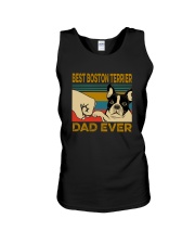 BEST BOSTON TERRIER DAD EVER Unisex Tank thumbnail
