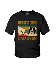 BEST BOSTON TERRIER DAD EVER Youth T-Shirt thumbnail