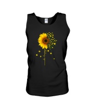 BE HAPPY WEED SUNFLOWER Unisex Tank thumbnail