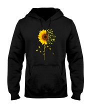 BE HAPPY WEED SUNFLOWER Hooded Sweatshirt thumbnail