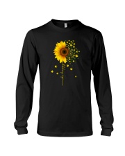 BE HAPPY WEED SUNFLOWER Long Sleeve Tee thumbnail