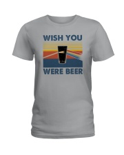WISH YOU WERE BEER VINTAGE Ladies T-Shirt thumbnail