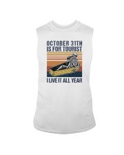 OCTOBER 31TH IS FOR TOURIST VINTAGE Sleeveless Tee tile
