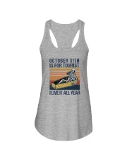 OCTOBER 31TH IS FOR TOURIST VINTAGE Ladies Flowy Tank tile