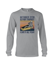 OCTOBER 31TH IS FOR TOURIST VINTAGE Long Sleeve Tee tile