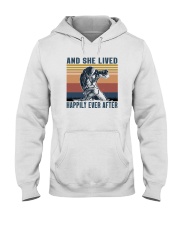 AND SHE LIVED HAPILY EVER AFTER Hooded Sweatshirt thumbnail