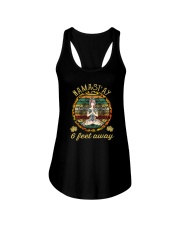 NAMAST'AY 6 FEET AWAY VINTAGE Ladies Flowy Tank thumbnail