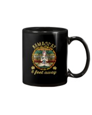 NAMAST'AY 6 FEET AWAY VINTAGE Mug thumbnail