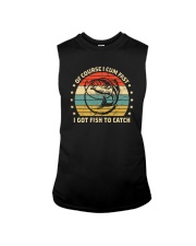 I GOT FISH TO CATCH Sleeveless Tee thumbnail