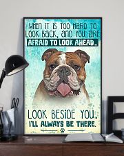 English Bulldog - Beside You Vertical Poster 11x17 Poster lifestyle-poster-2