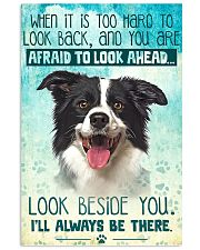 Border Collie - Beside You Vertical Poster 11x17 Poster front