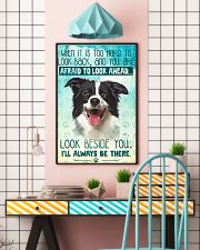 Border Collie - Beside You Vertical Poster 11x17 Poster lifestyle-poster-6