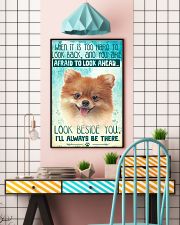 Pomeranian - Beside You Vertical Poster 11x17 Poster lifestyle-poster-6
