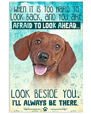 Dachshund-02 - Beside You Vertical Poster 11x17 Poster front