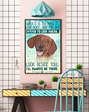 Dachshund-02 - Beside You Vertical Poster 11x17 Poster lifestyle-poster-6