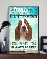 Basset Hound - Beside You Vertical Poster 11x17 Poster lifestyle-poster-2