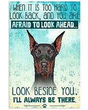 Doberman - Beside You Vertical Poster 11x17 Poster front