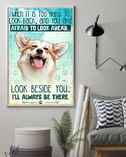 Corgi - Beside You Vertical Poster 11x17 Poster lifestyle-poster-1