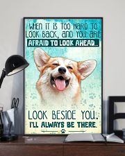 Corgi - Beside You Vertical Poster 11x17 Poster lifestyle-poster-2