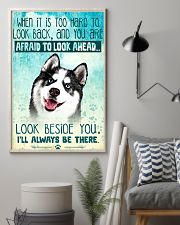 Siberian Husky Filter 11x17 Poster lifestyle-poster-1