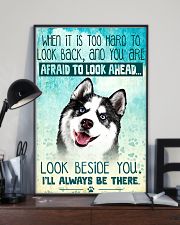 Siberian Husky Filter 11x17 Poster lifestyle-poster-2