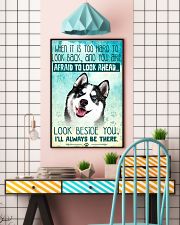Siberian Husky Filter 11x17 Poster lifestyle-poster-6