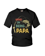 Hooked On Being Papa Youth T-Shirt tile