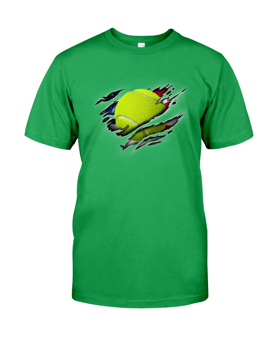 Tennis Inside Flag Classic T-Shirt