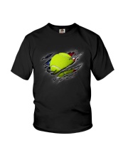Tennis Inside Flag Youth T-Shirt thumbnail