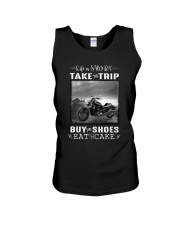 Motorcycle - Life Is Short - Take The Trip Unisex Tank thumbnail