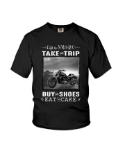 Motorcycle - Life Is Short - Take The Trip Youth T-Shirt thumbnail