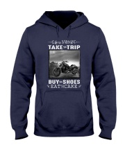 Motorcycle - Life Is Short - Take The Trip Hooded Sweatshirt thumbnail