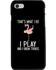 Tennis I Play And I Know Things Phone Case thumbnail