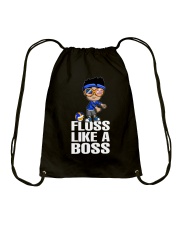 Volleyball Floss Like A Boss Drawstring Bag thumbnail