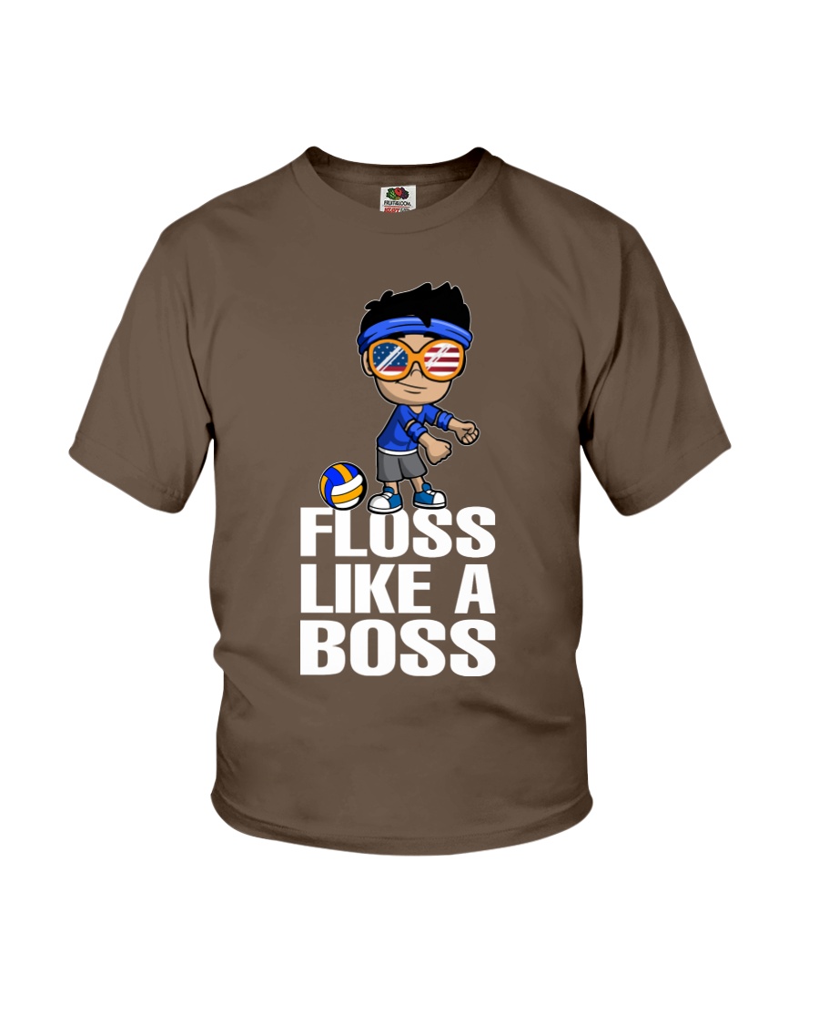 Volleyball Floss Like A Boss Youth T-Shirt