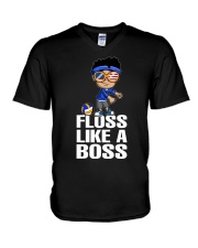Volleyball Floss Like A Boss V-Neck T-Shirt thumbnail