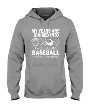 My Years Are Divided Into Baseball Hooded Sweatshirt thumbnail